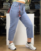 شلوار جین زنانه مدل wide leg واید لگ کد ۷