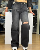شلوار جین زنانه زاپدار مدل Baagy jeans بگ کد۴۷